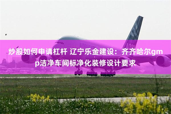 炒股如何申请杠杆 辽宁乐金建设：齐齐哈尔gmp洁净车间标净化装修设计要求