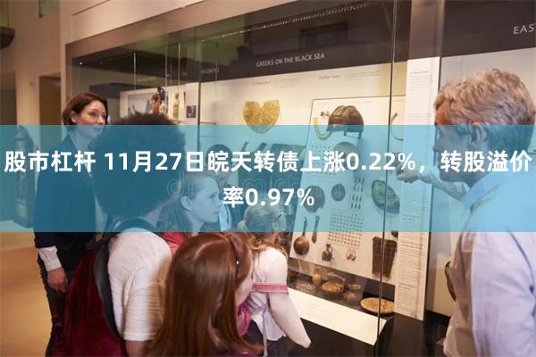 股市杠杆 11月27日皖天转债上涨0.22%，转股溢价率0.97%